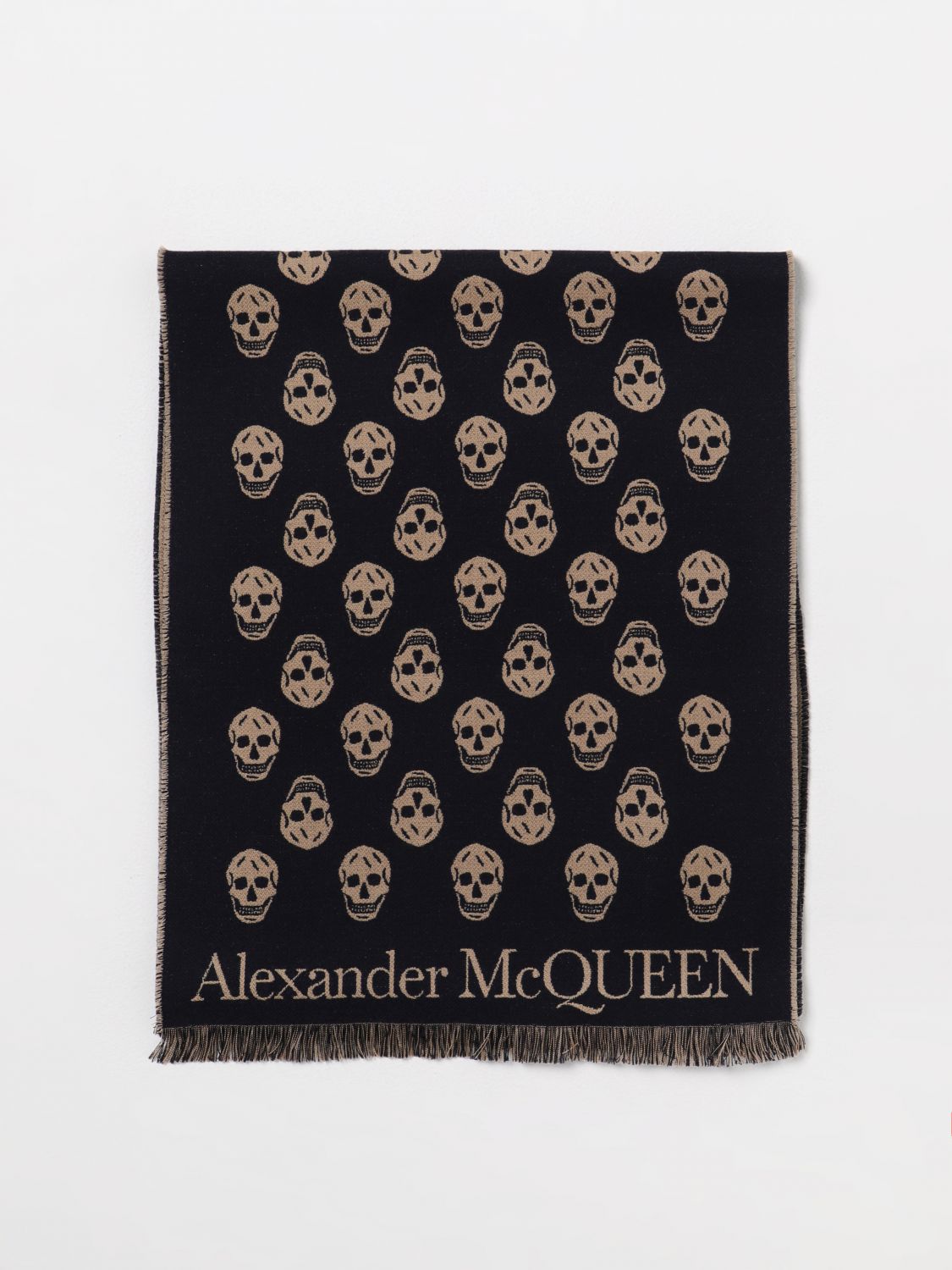 Alexander McQueen Scarf ALEXANDER MCQUEEN Men colour Beige