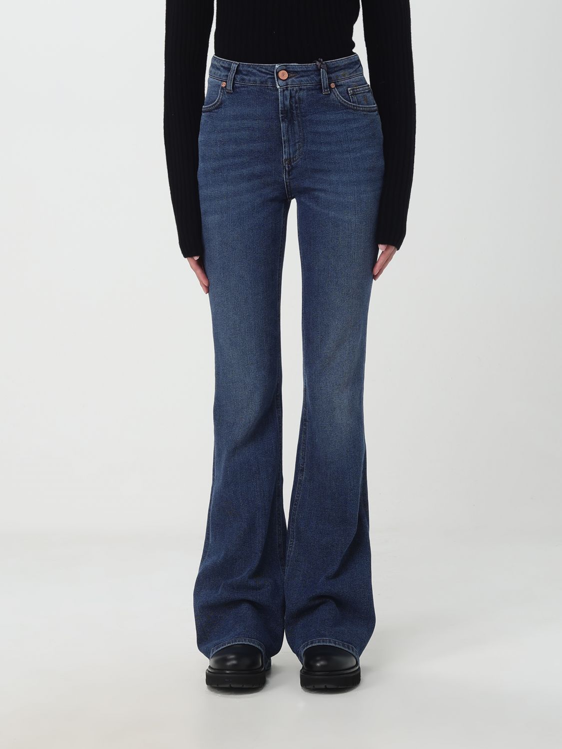 Jeckerson Jeans JECKERSON Woman colour Denim