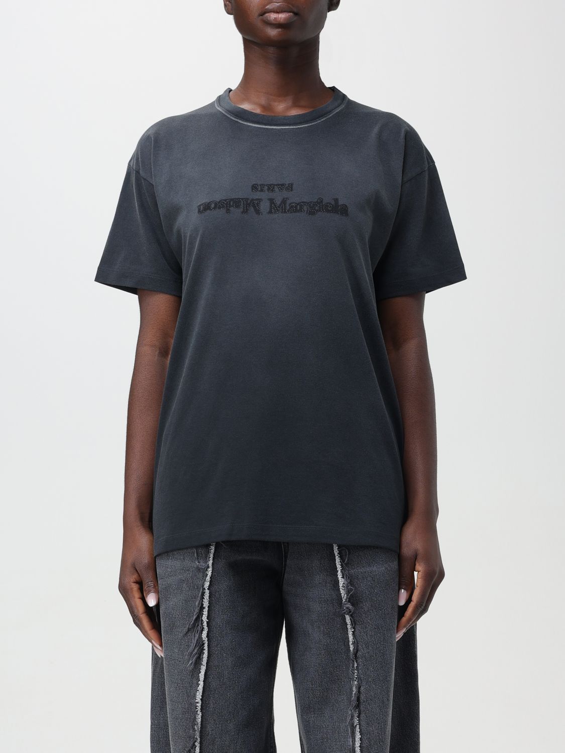 Maison Margiela T-Shirt MAISON MARGIELA Woman colour Charcoal