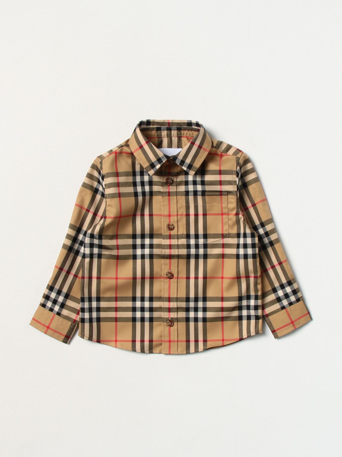 Burberry Kids Shirt BURBERRY KIDS Kids colour Beige