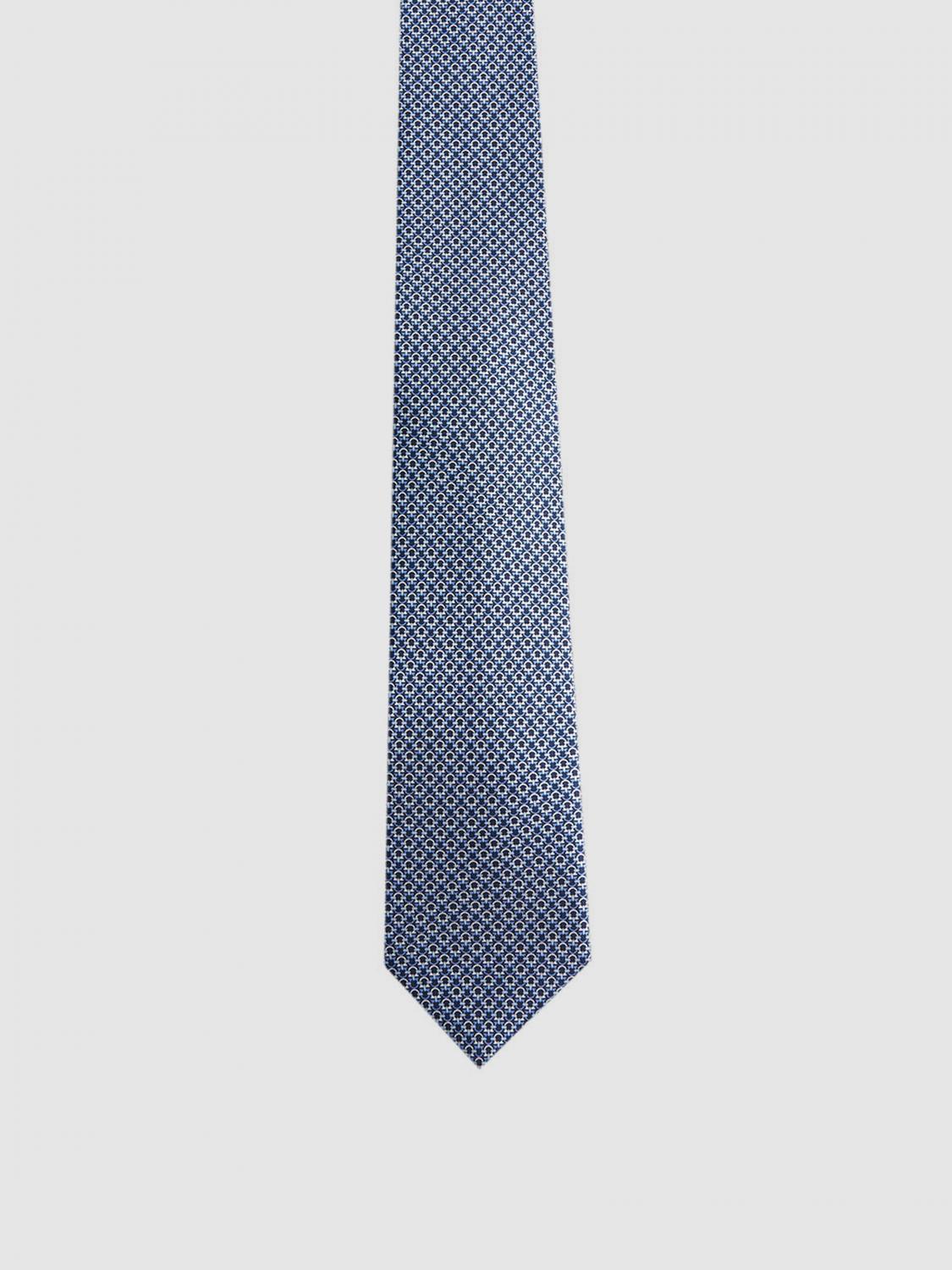 Ferragamo Tie FERRAGAMO Men color Navy