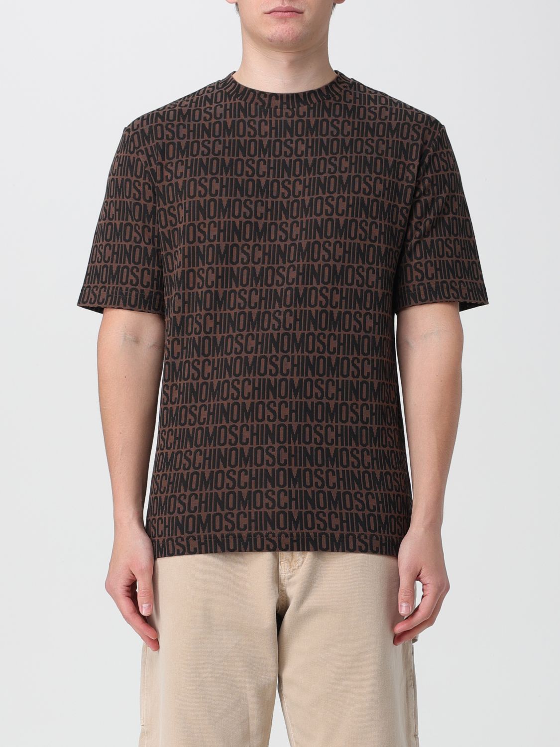 Moschino Couture T-Shirt MOSCHINO COUTURE Men colour Brown
