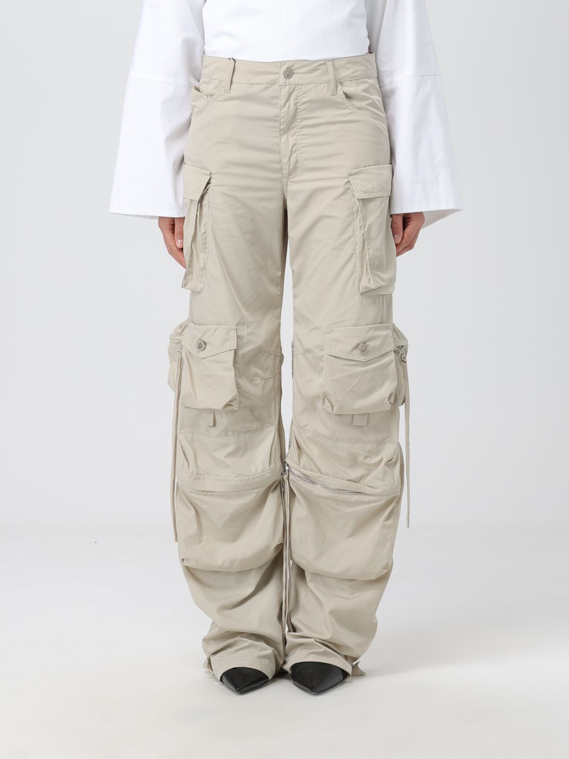 The Attico Trousers THE ATTICO Woman colour Ivory