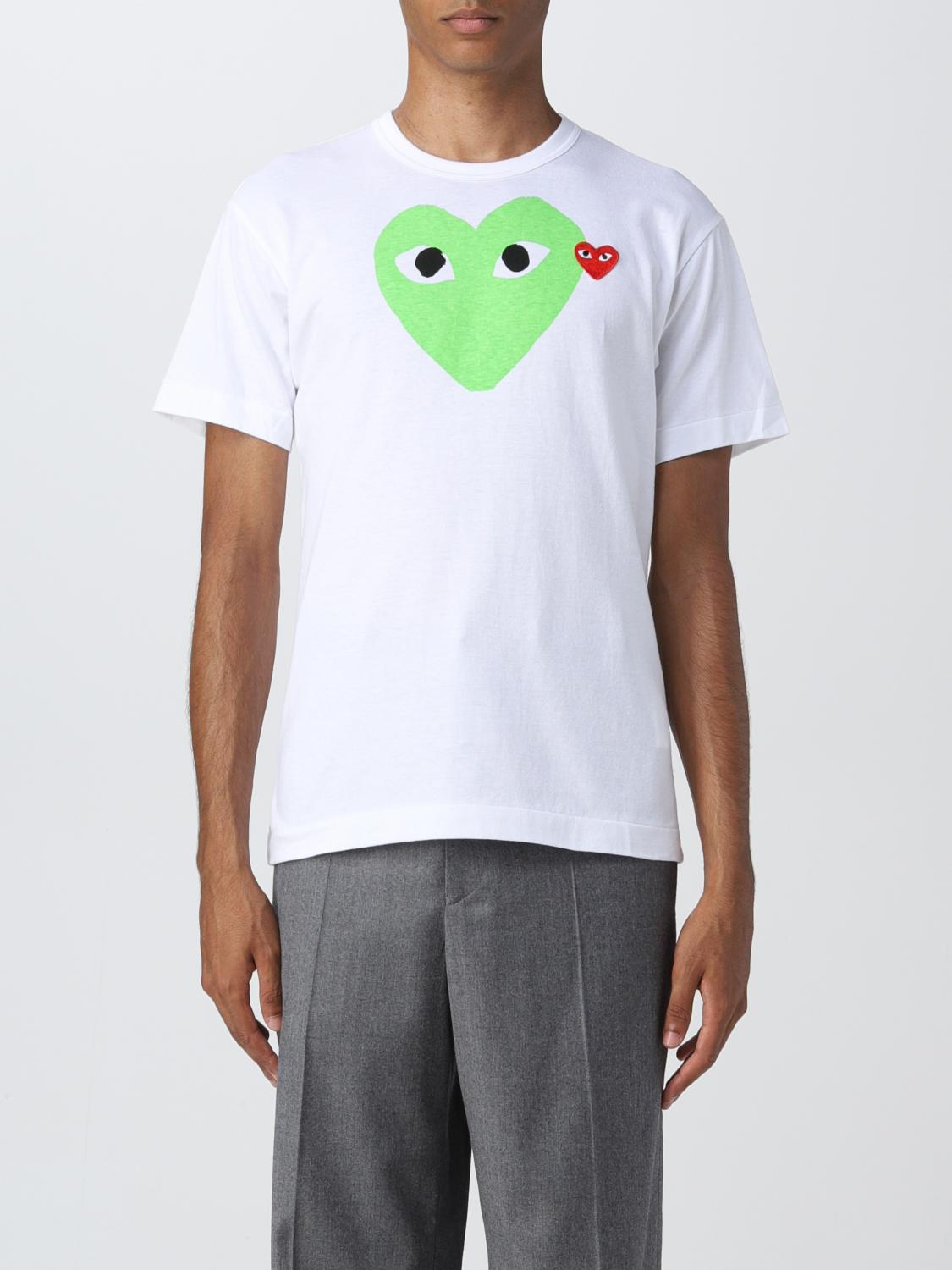 Comme Des Garçons Play T-Shirt COMME DES GARCONS PLAY Men colour Green