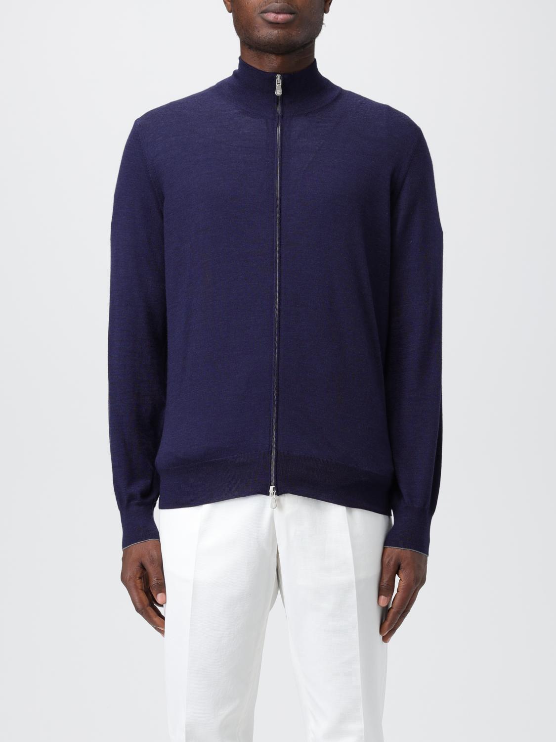 Brunello Cucinelli Cardigan BRUNELLO CUCINELLI Men colour Marine