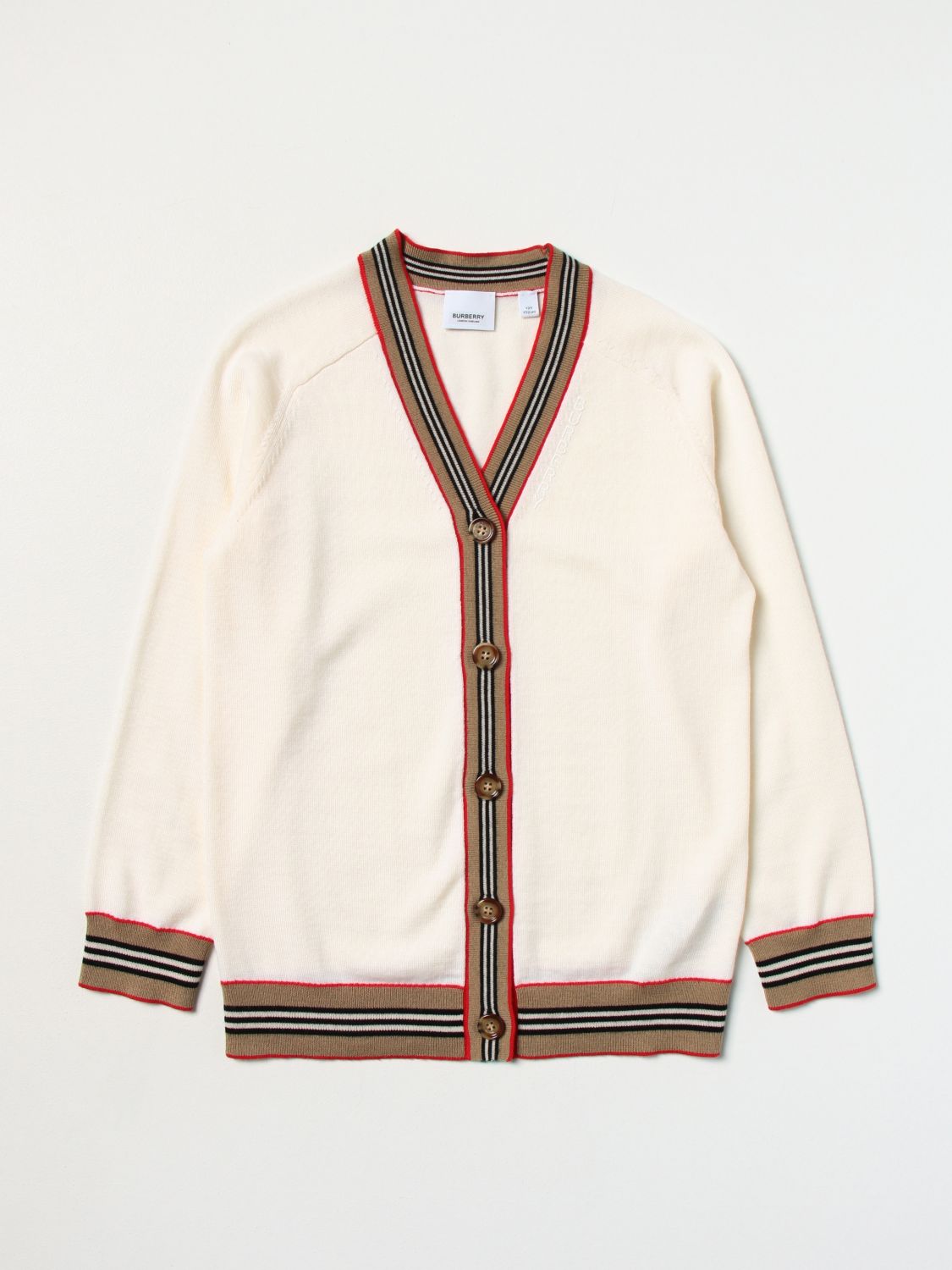 Burberry Kids Jumper BURBERRY KIDS Kids colour White