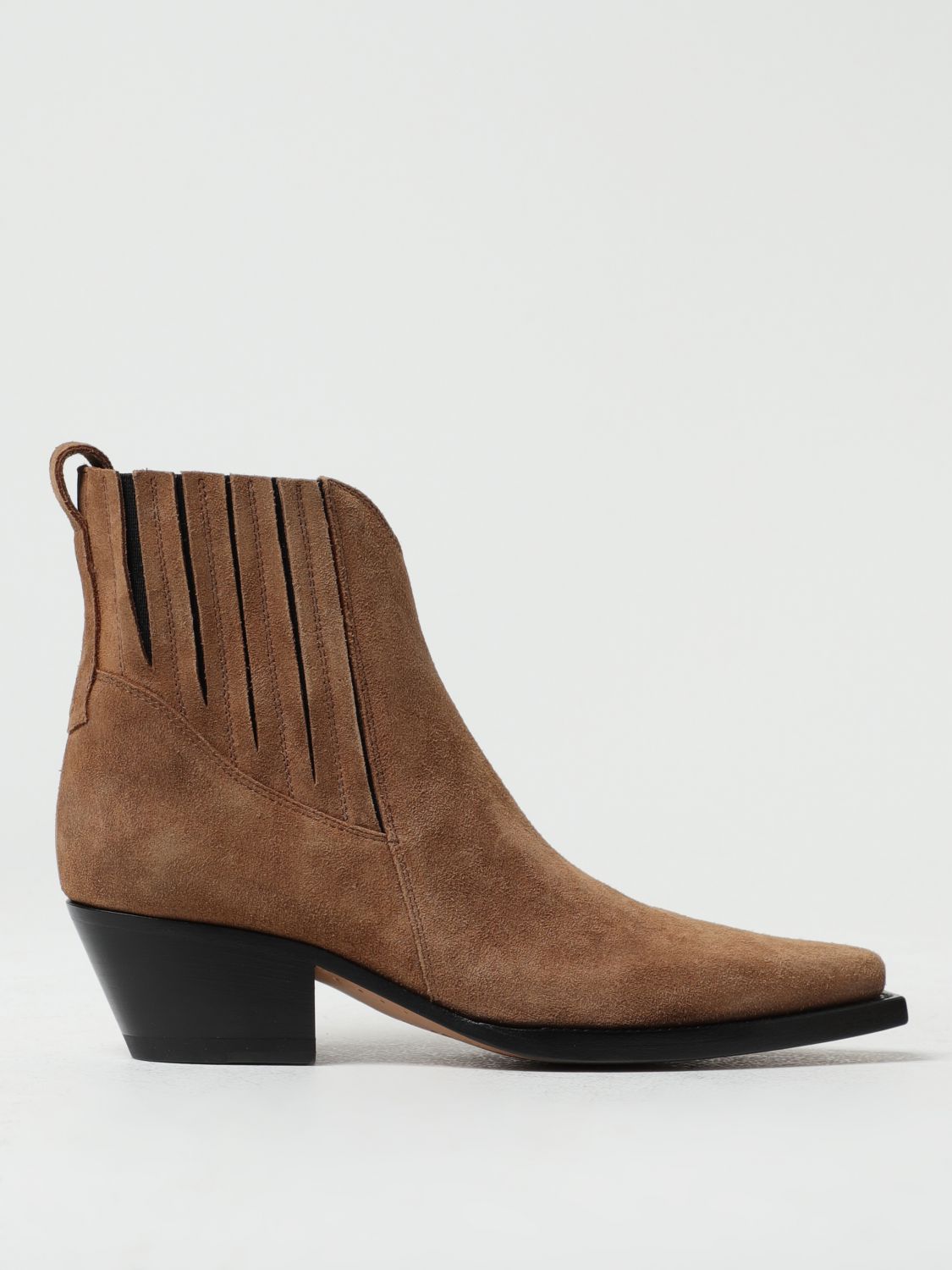 Buttero Flat Ankle Boots BUTTERO Woman colour Sand