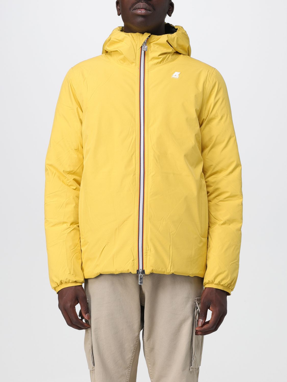 K-Way Jacket K-WAY Men colour Yellow