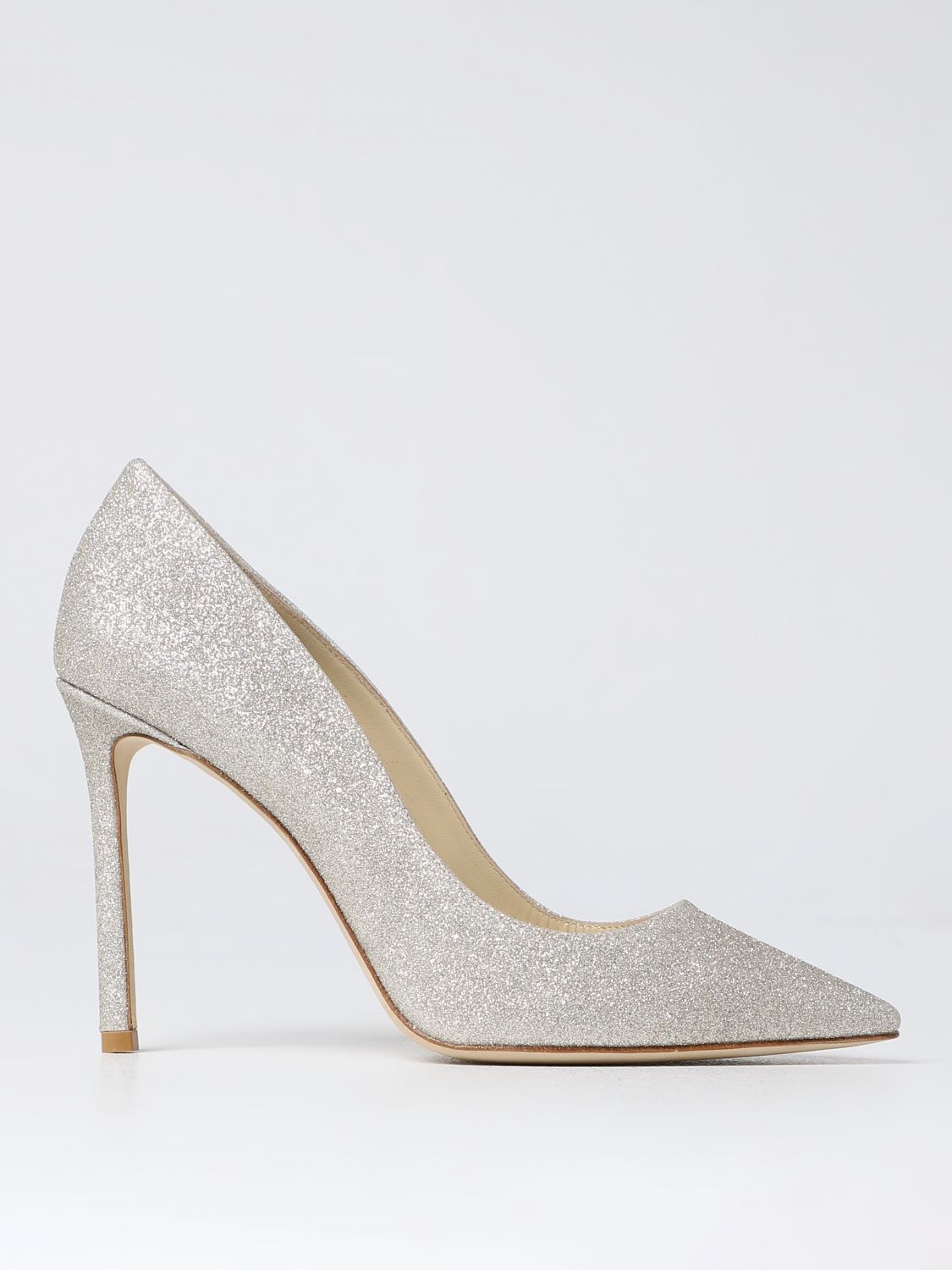 Jimmy Choo Court Shoes JIMMY CHOO Woman colour Platinum