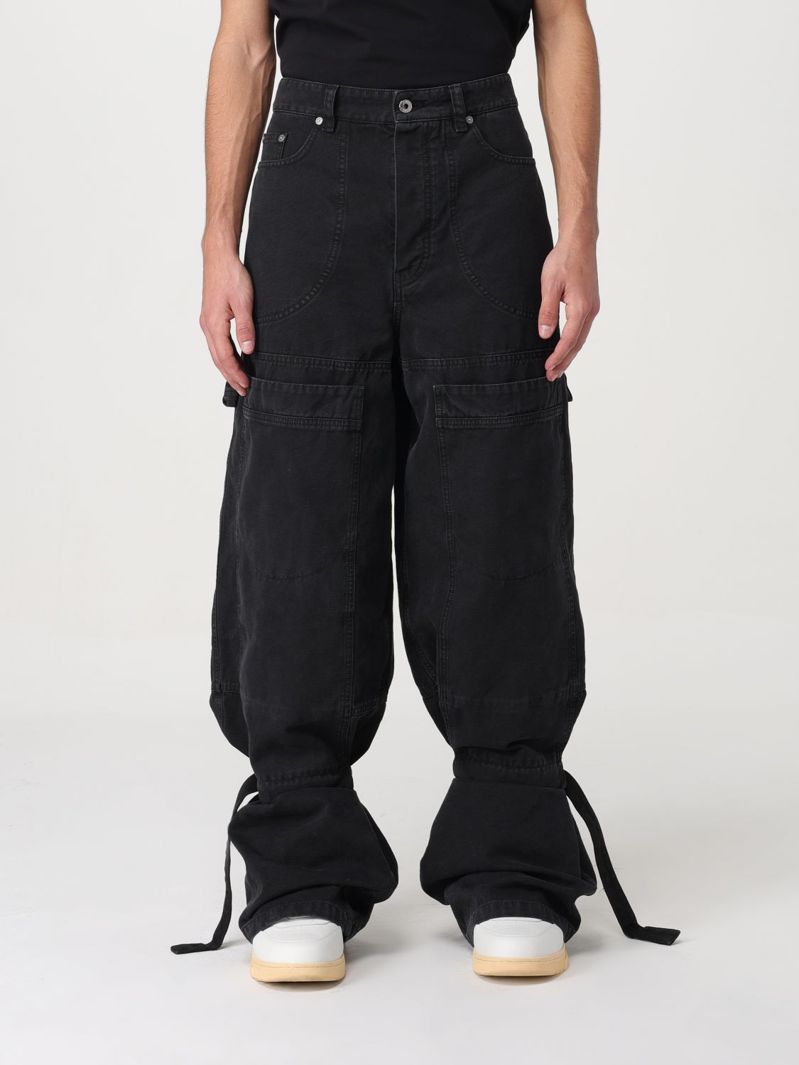 OFF-WHITE Trousers OFF-WHITE Men colour Black