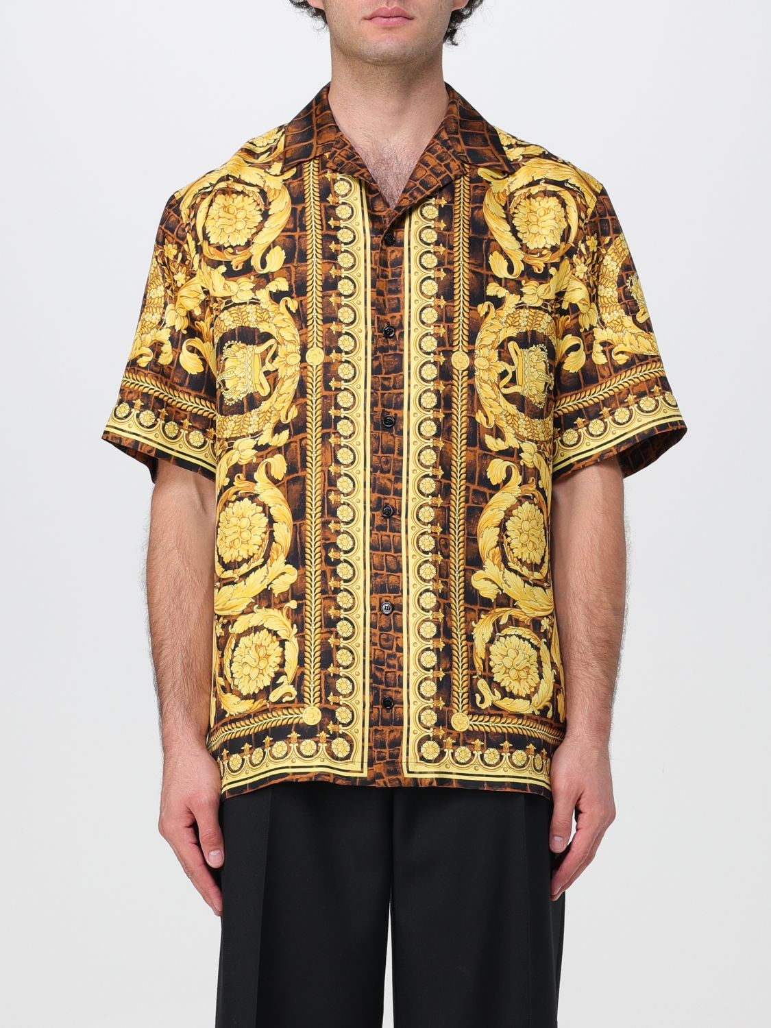 Versace Shirt VERSACE Men colour Multicolor