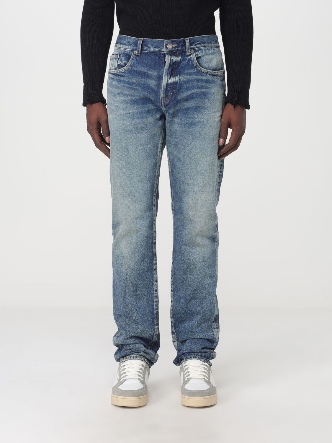 Saint Laurent Jeans SAINT LAURENT Men colour Blue