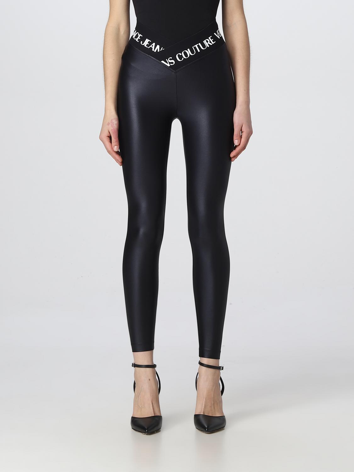 Versace Jeans Couture Trousers VERSACE JEANS COUTURE Woman colour Black