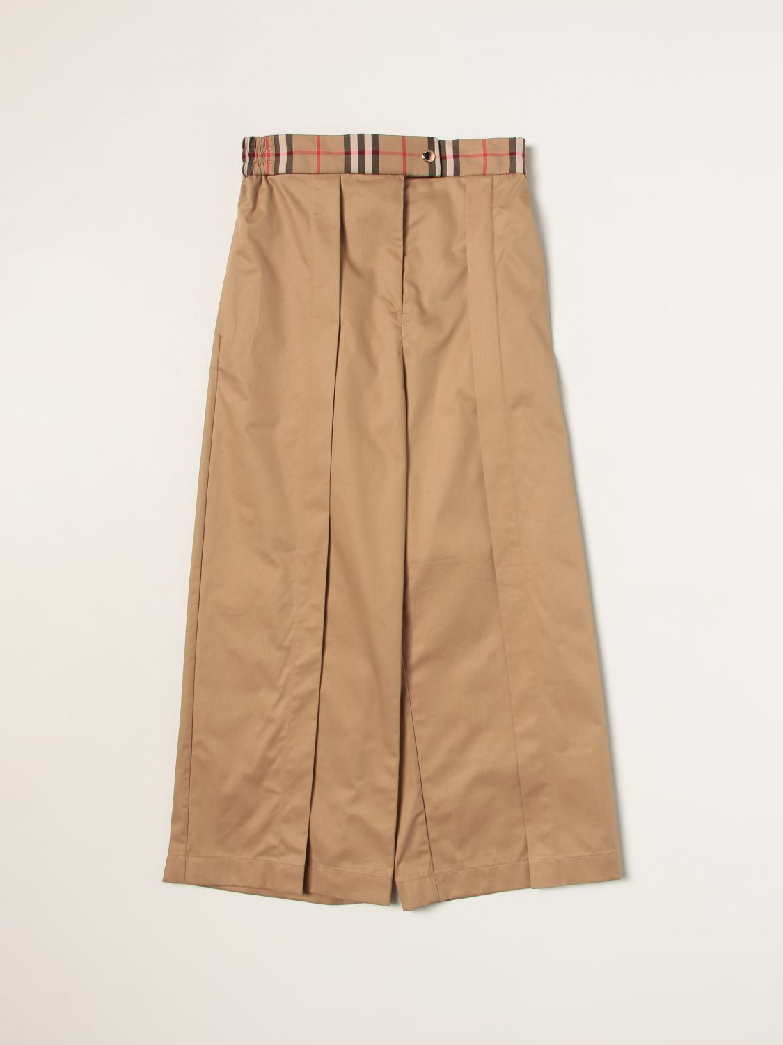 Burberry Kids Trousers BURBERRY KIDS Kids colour Beige