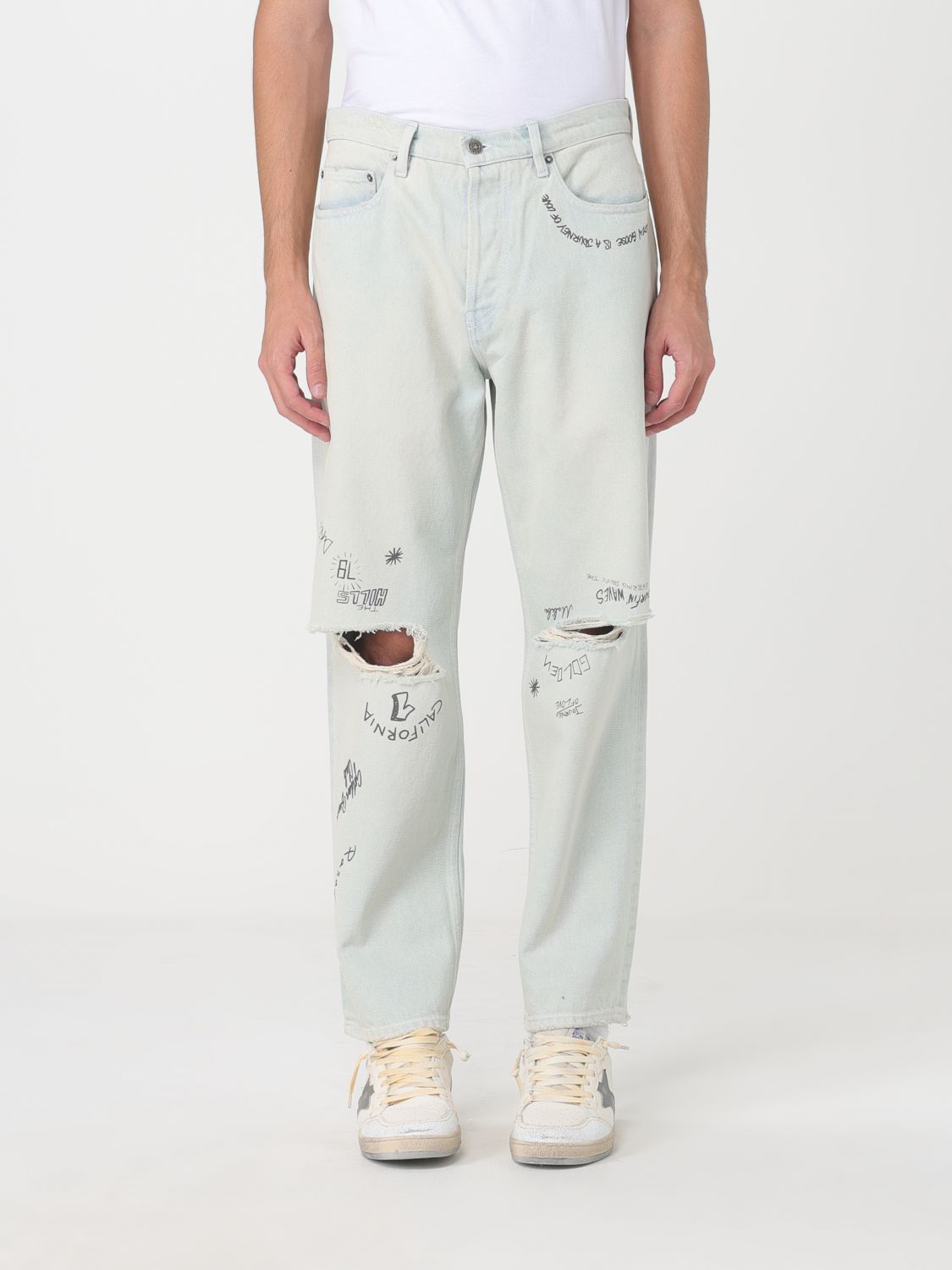 Golden Goose Jeans GOLDEN GOOSE Men colour Stone Washed