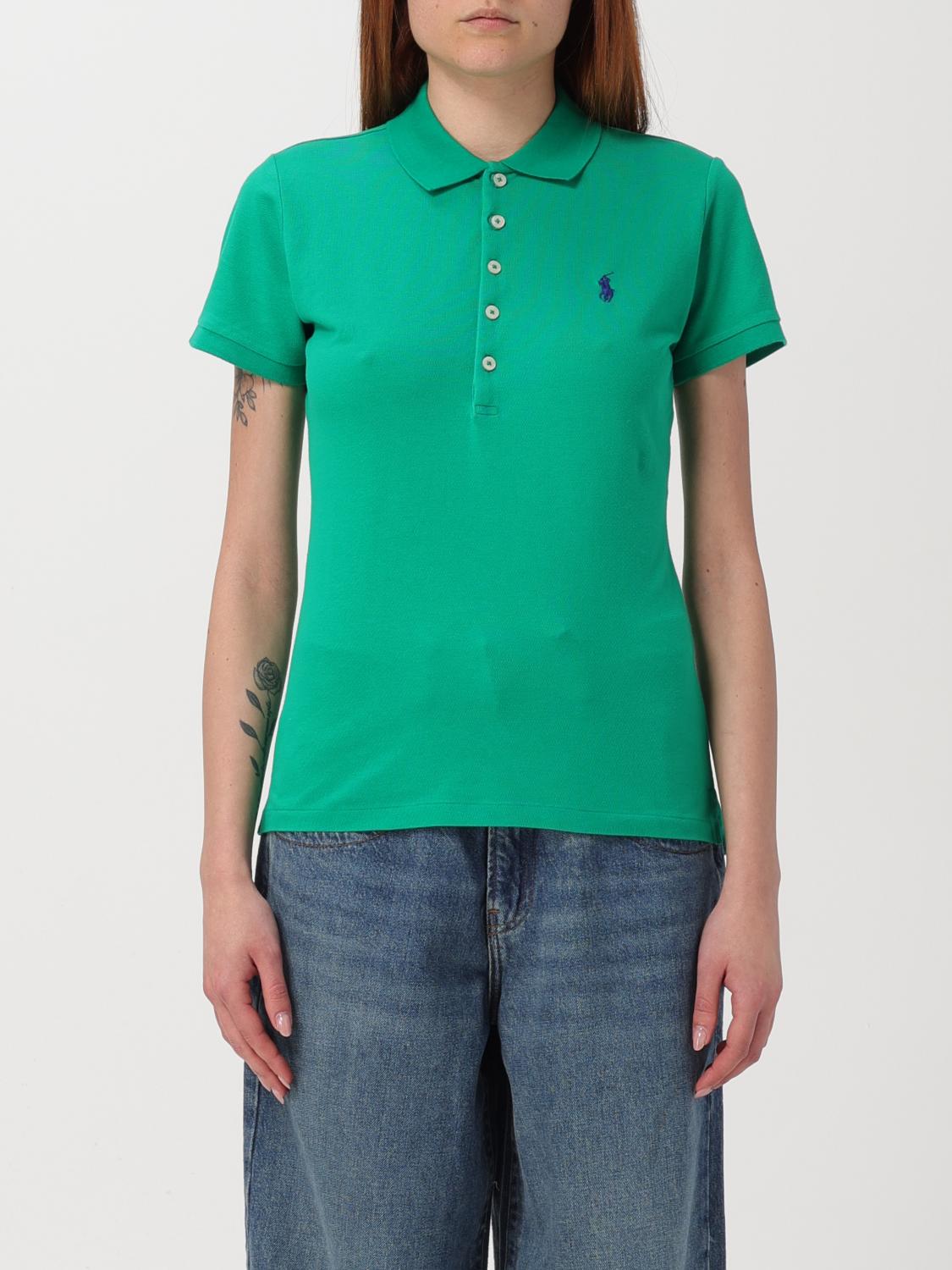 Polo Ralph Lauren Polo Shirt POLO RALPH LAUREN Woman colour Green