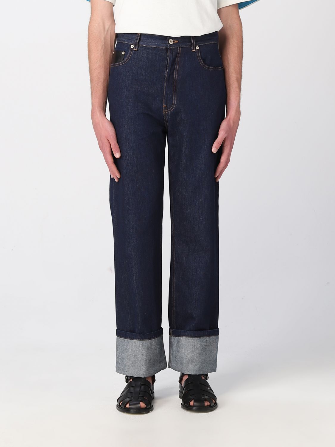 Loewe Jeans LOEWE Men colour Indigo