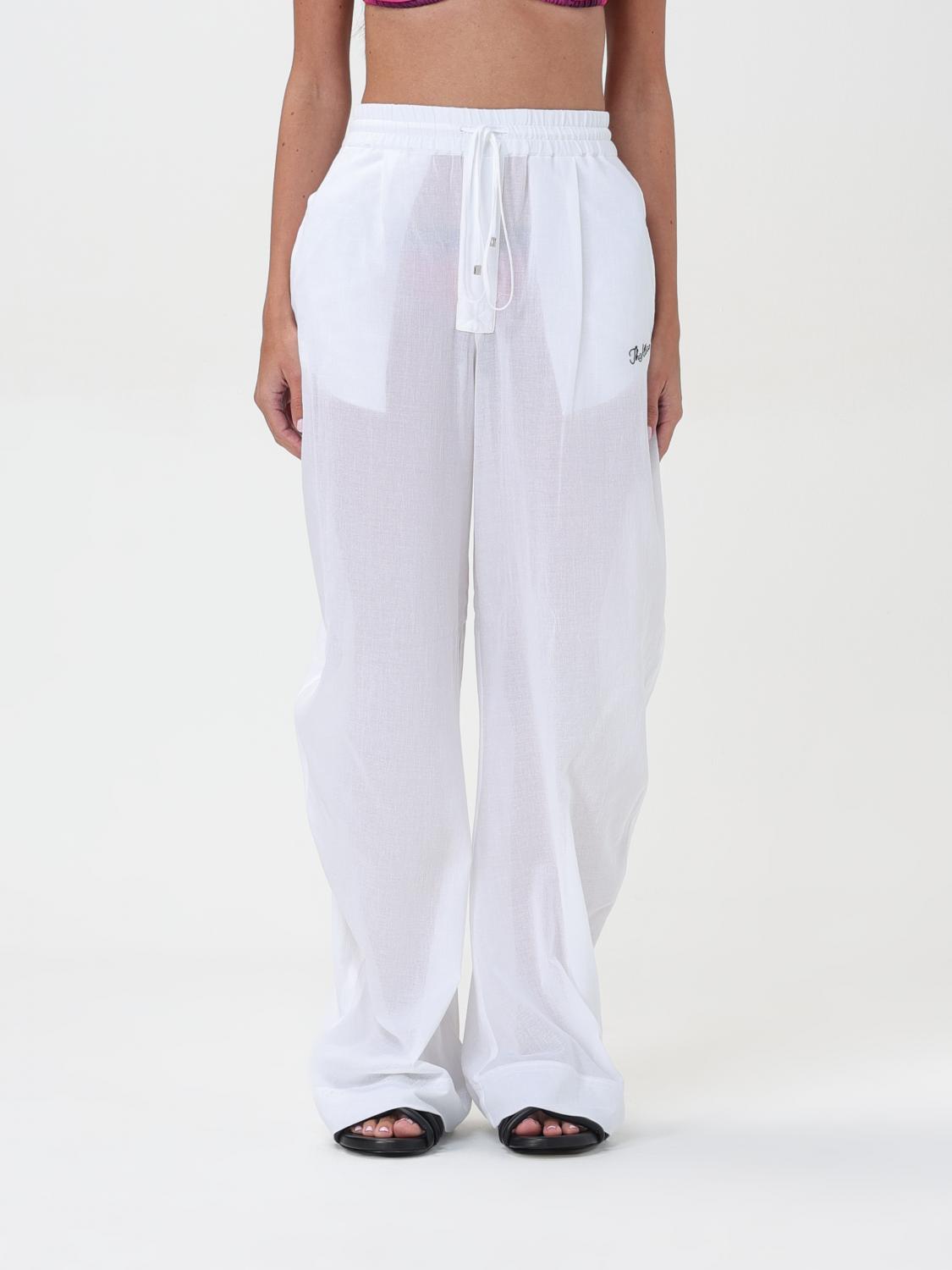 The Attico Pants THE ATTICO Woman color White