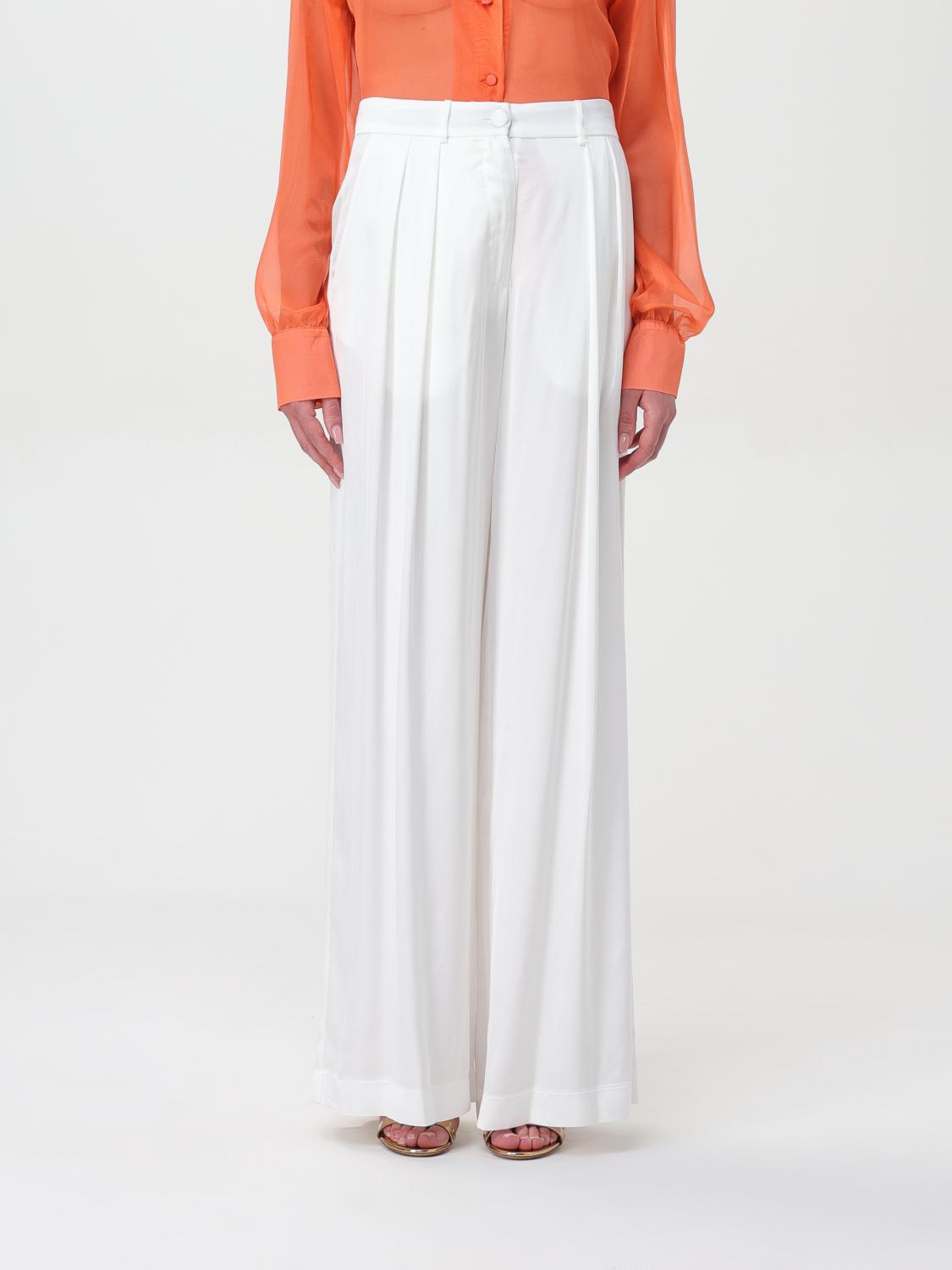 Hebe Studio Pants HEBE STUDIO Woman color White