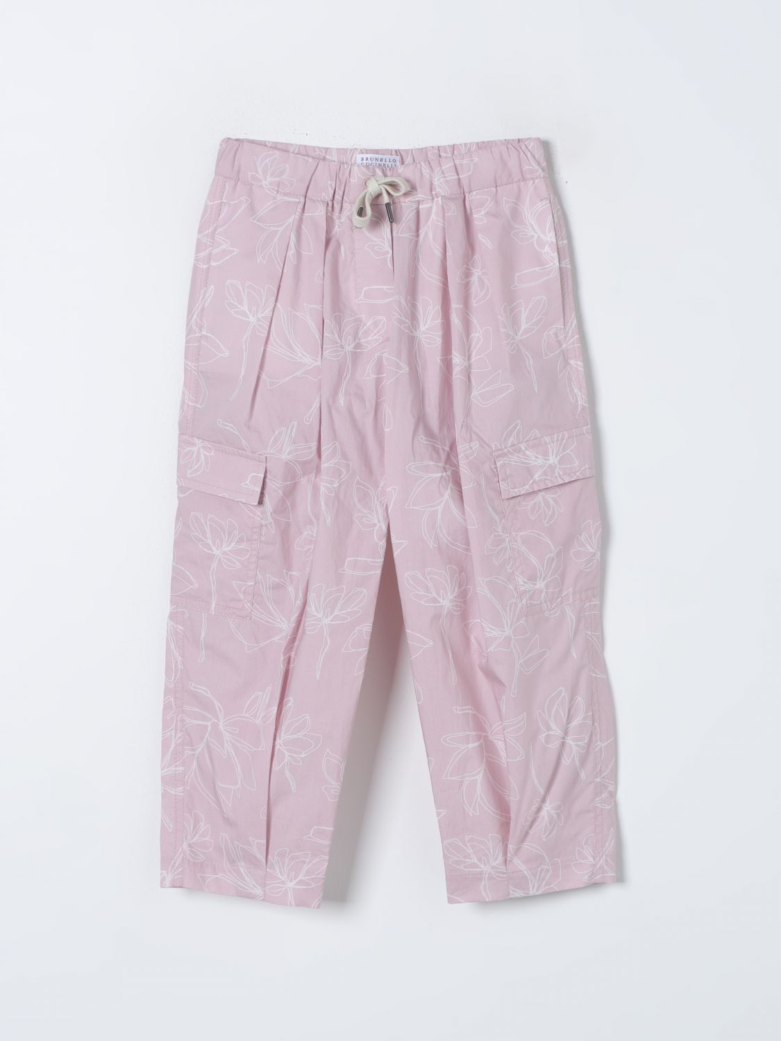 Brunello Cucinelli Trousers BRUNELLO CUCINELLI Kids colour Pink