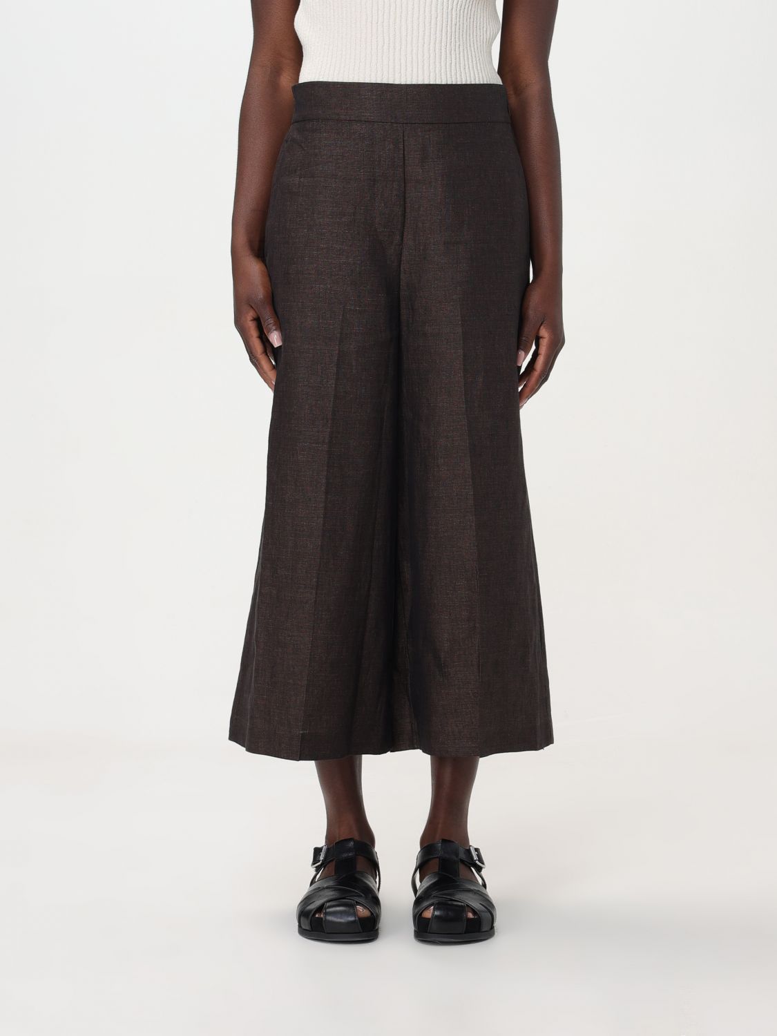 Loewe Trousers LOEWE Woman colour Brown