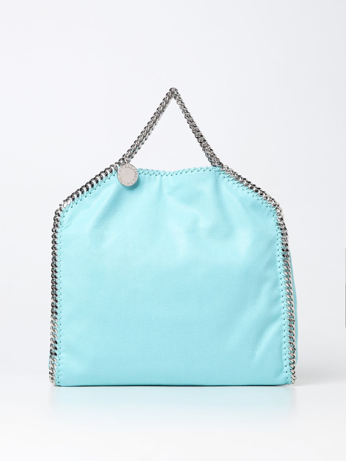 Stella McCartney Tote Bags STELLA MCCARTNEY Woman colour Gnawed Blue