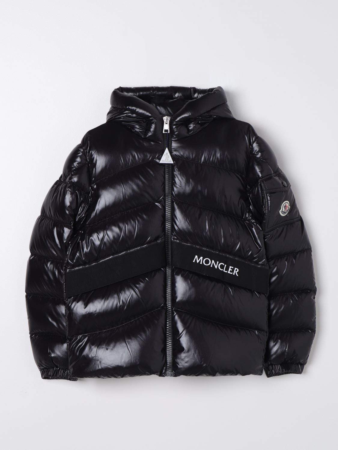 Moncler Jacket MONCLER Kids colour Black