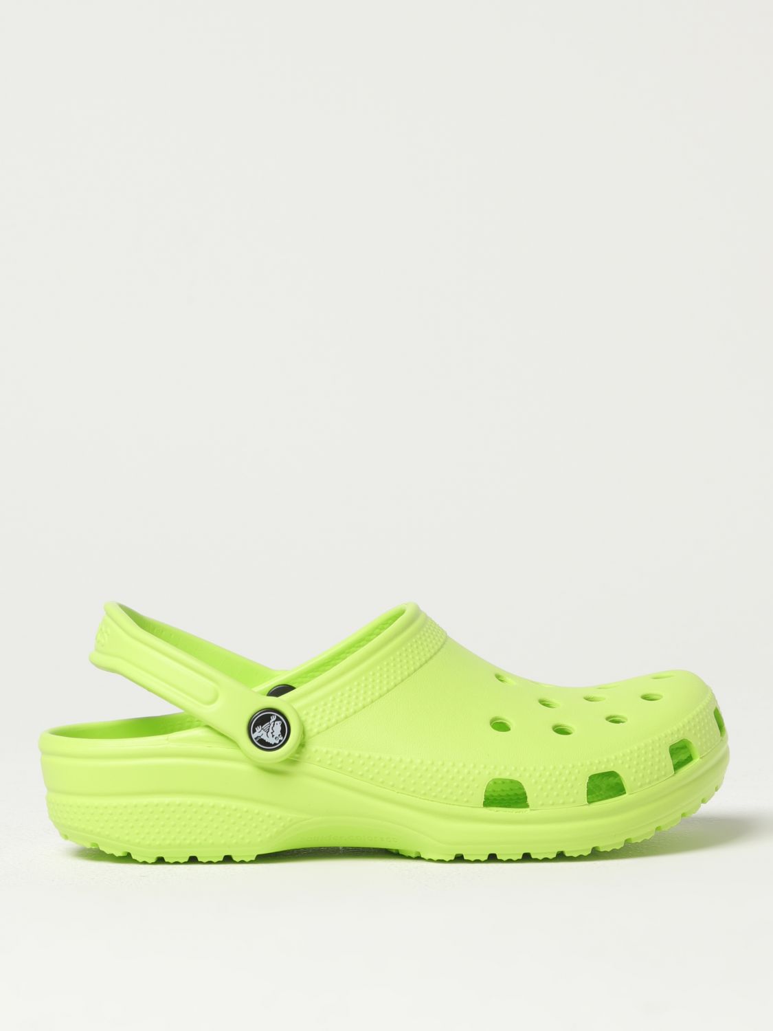 Crocs Flat Shoes CROCS Woman colour Green