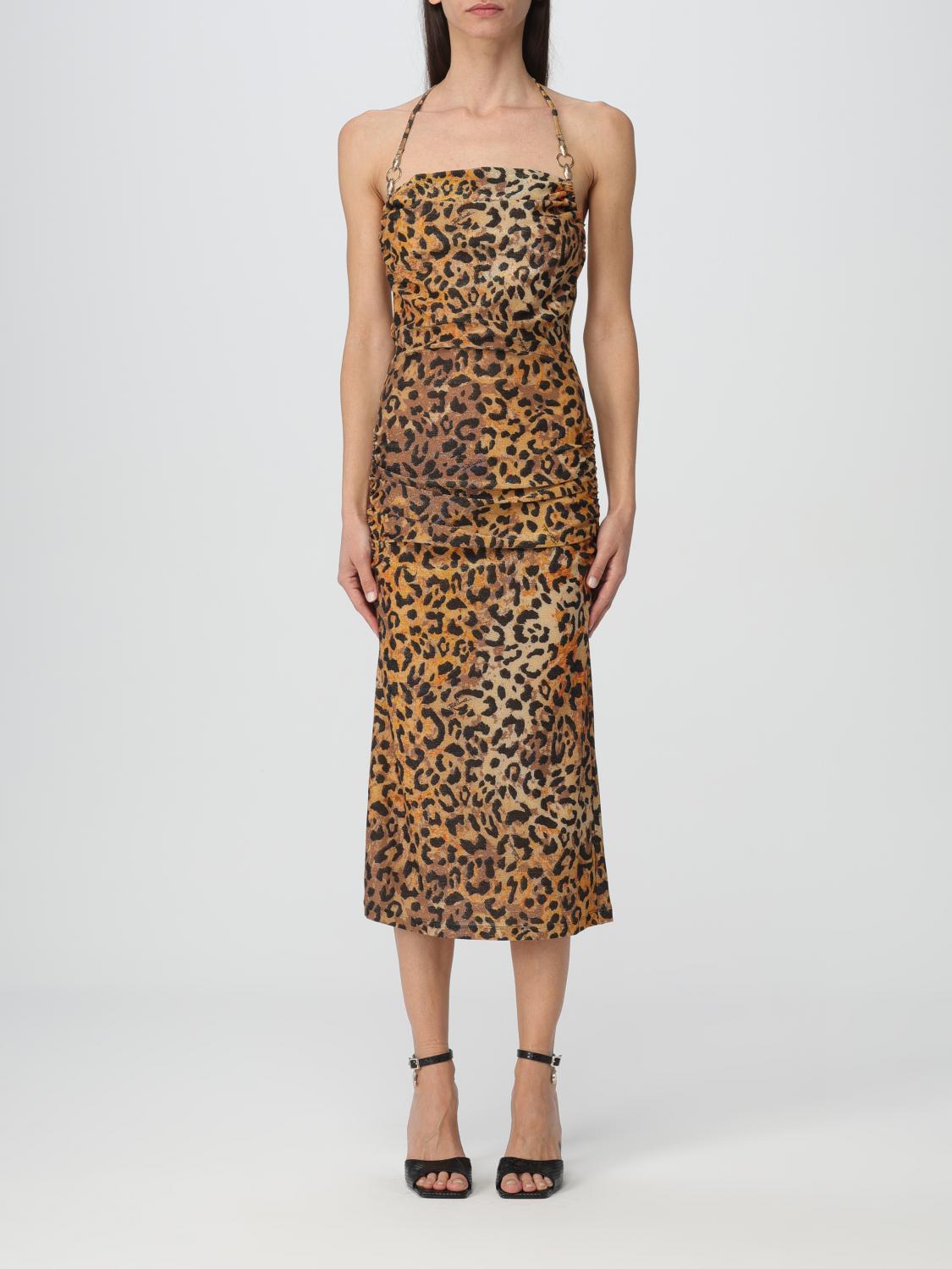 Just Cavalli Dress JUST CAVALLI Woman colour Brown