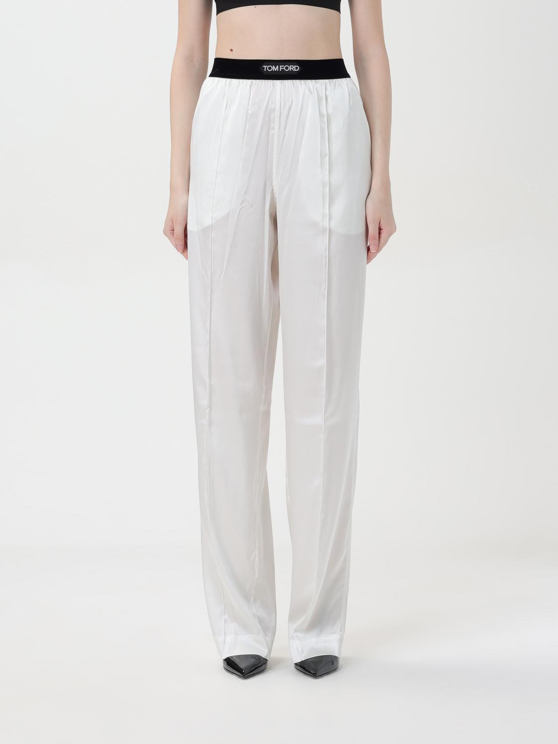 Tom Ford Trousers TOM FORD Woman colour White