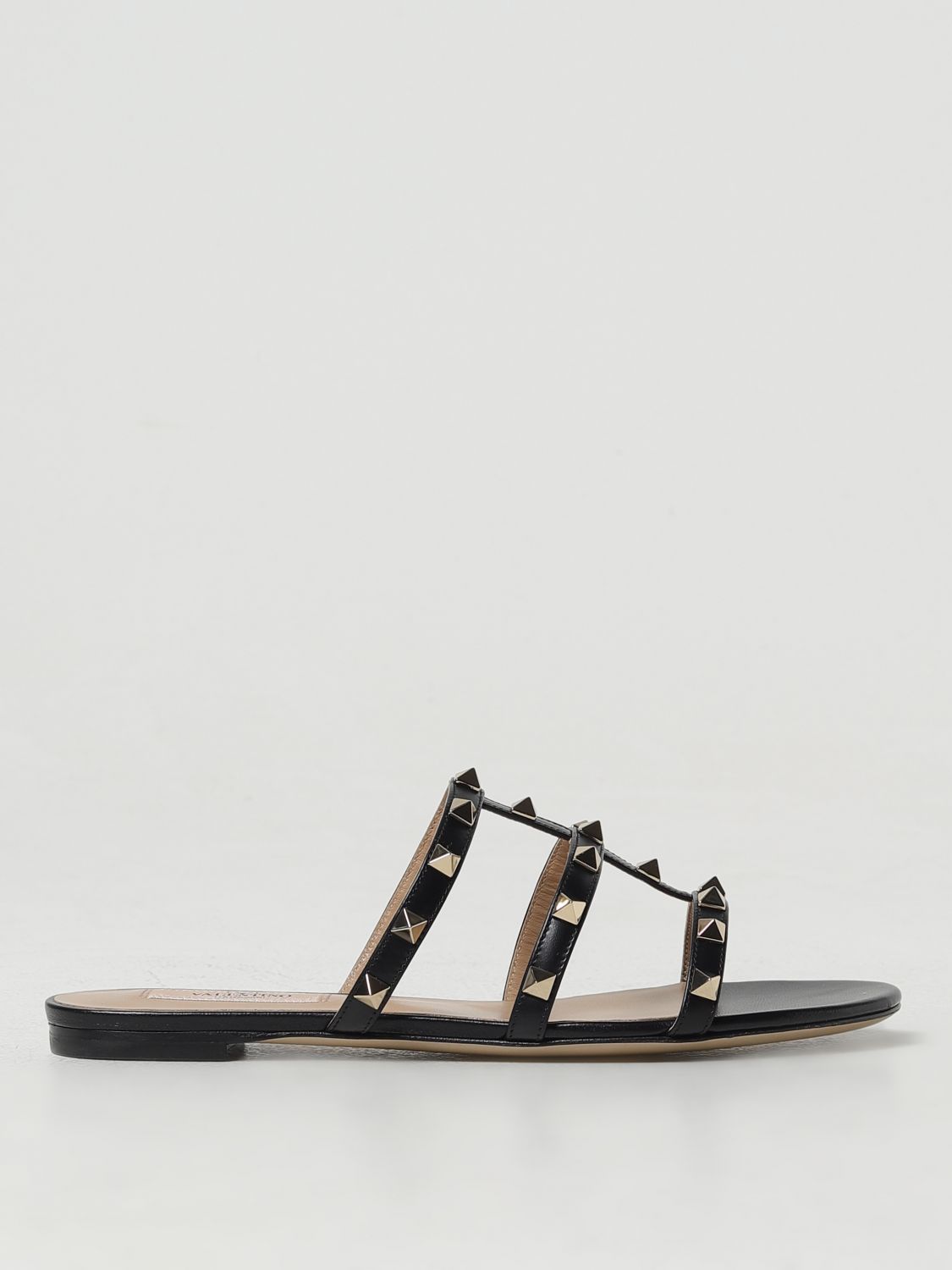 VALENTINO GARAVANI Flat Sandals VALENTINO GARAVANI Woman colour Black