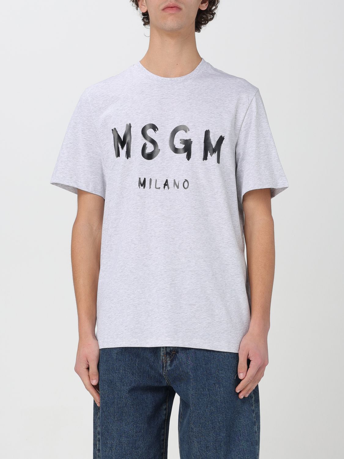 Msgm T-Shirt MSGM Men colour Grey