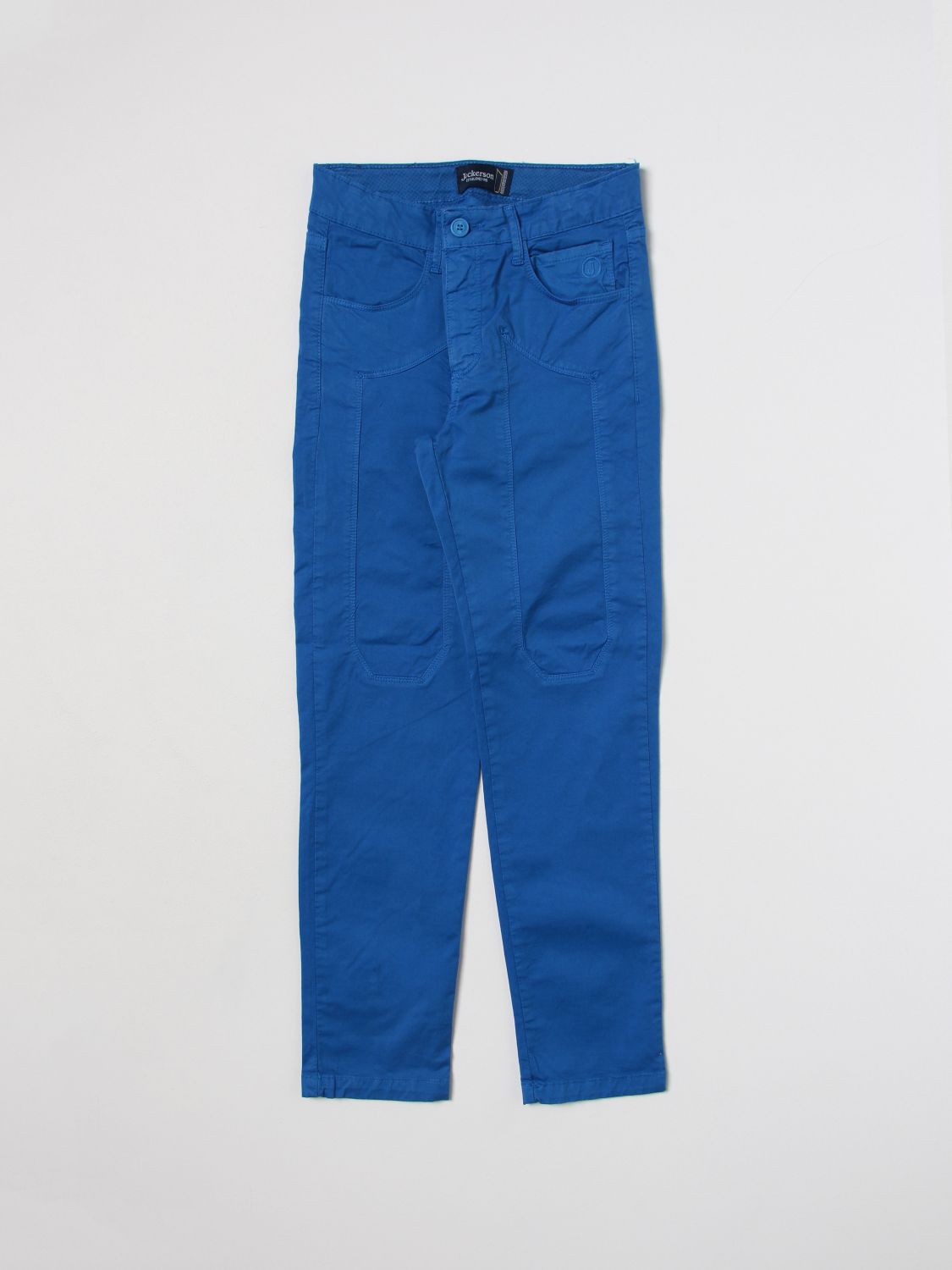 Jeckerson Trousers JECKERSON Kids colour Royal Blue