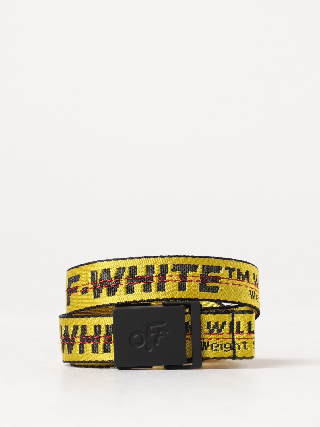 OFF-WHITE Belt OFF-WHITE Kids colour Yellow