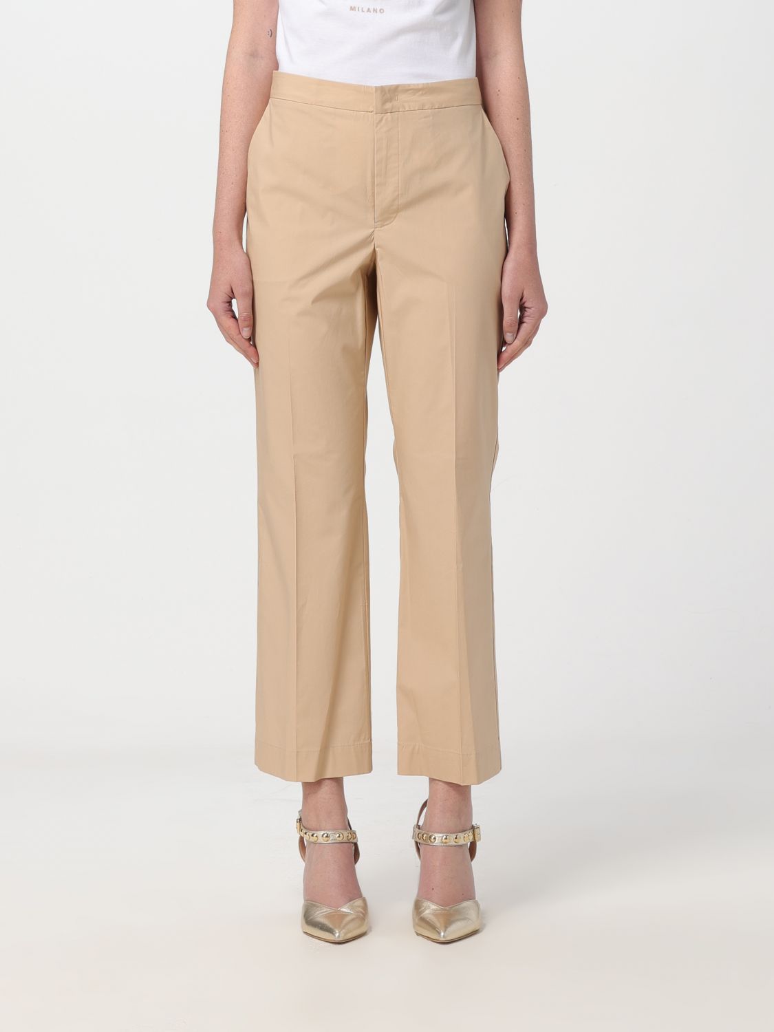 Twinset Pants TWINSET Woman color Cream