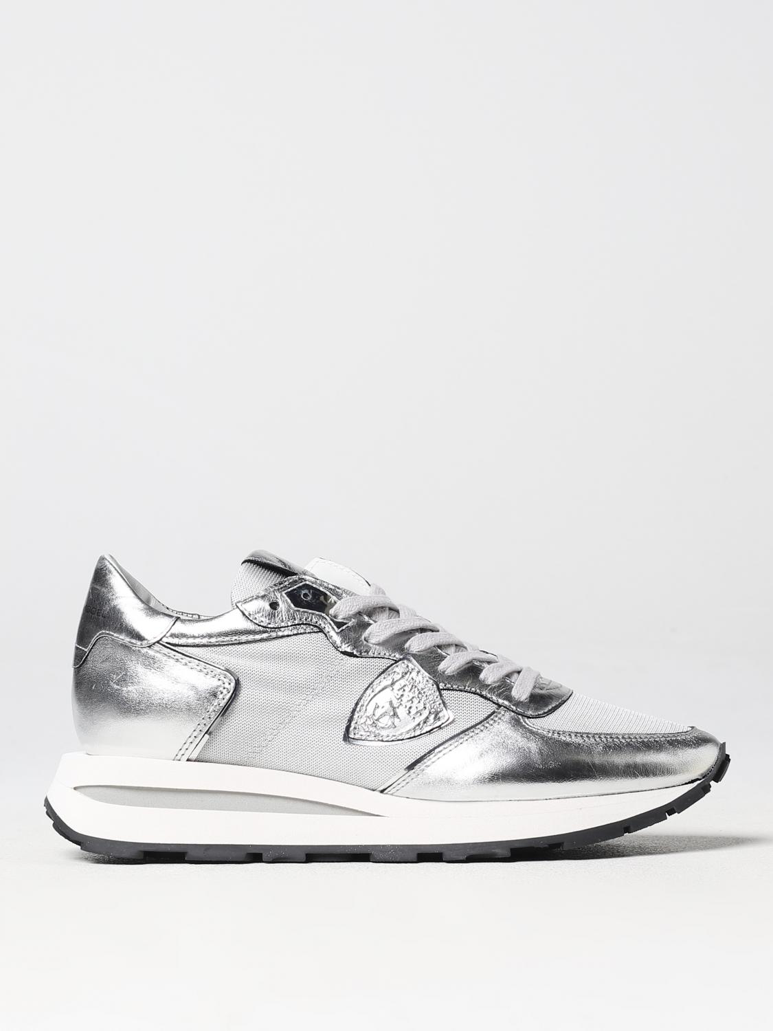 Philippe Model Sneakers PHILIPPE MODEL Woman colour Silver