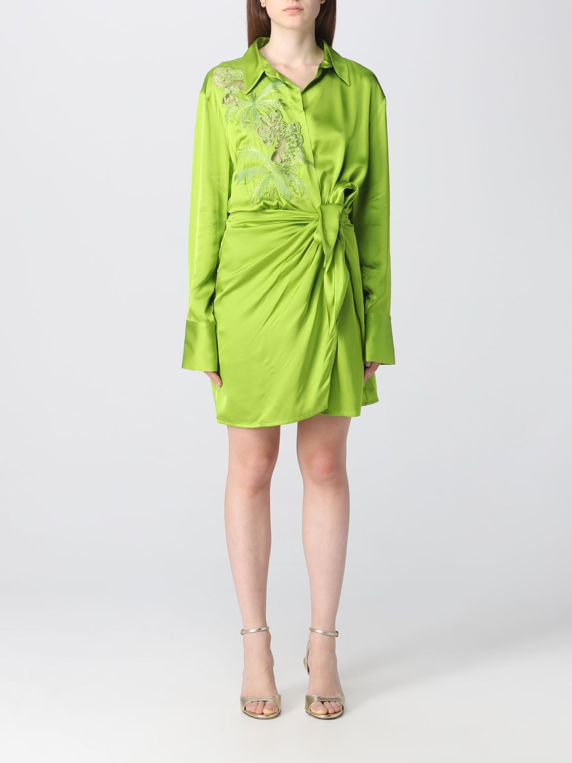Ermanno Firenze Dress ERMANNO FIRENZE Woman colour Green