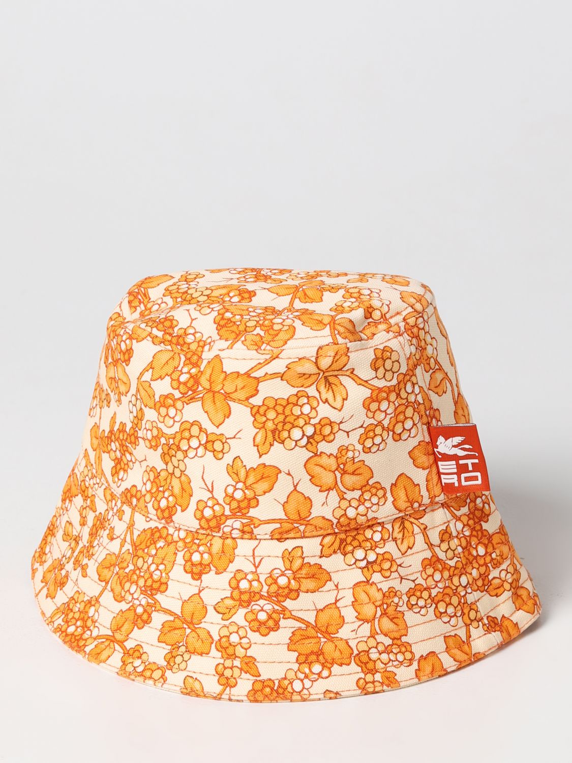 Etro Hat ETRO Woman colour Orange