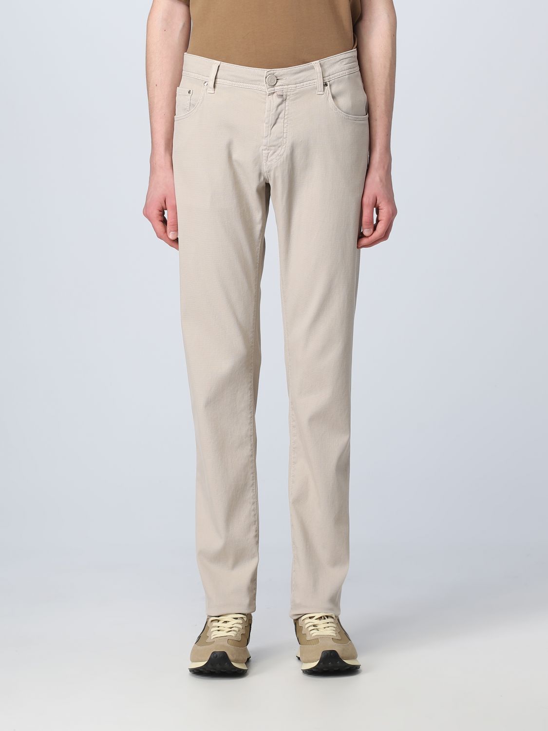 Jacob Cohën Trousers JACOB COHEN Men colour Beige