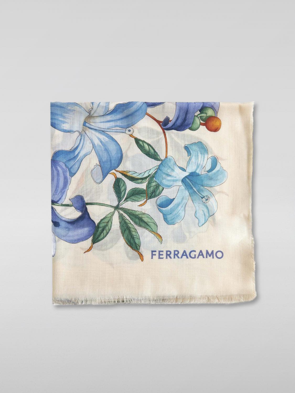 Ferragamo Neckerchief FERRAGAMO Woman colour Ivory