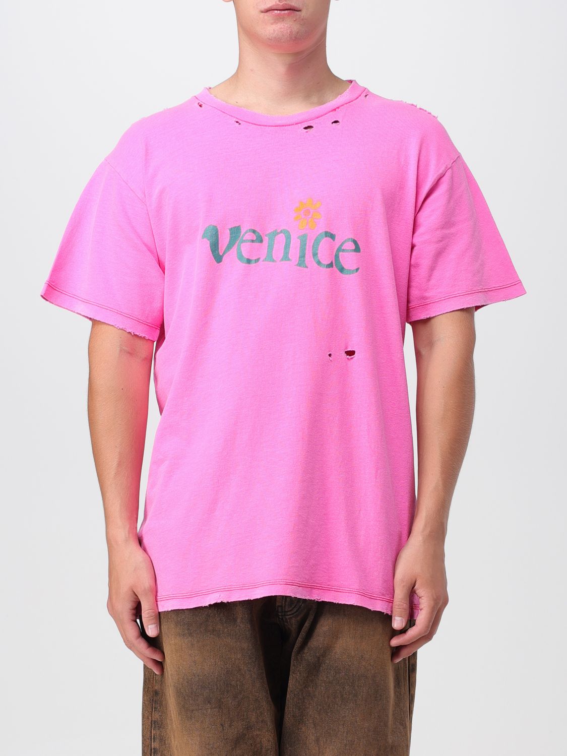 ERL T-Shirt ERL Men colour Pink