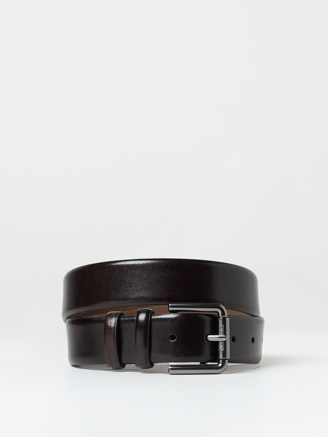 Max Mara Belt MAX MARA Woman colour Brown