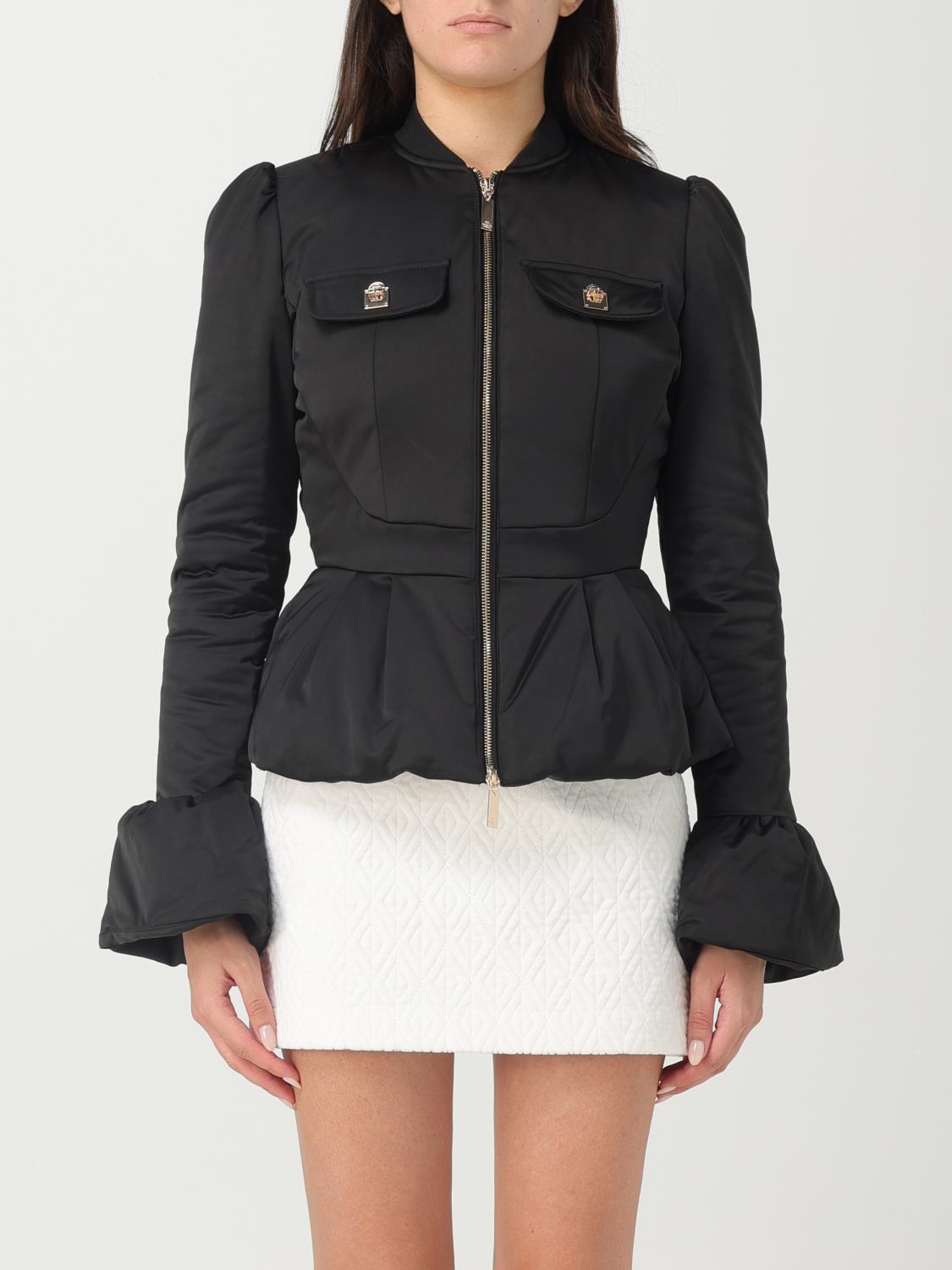 Elisabetta Franchi Jacket ELISABETTA FRANCHI Woman colour Black