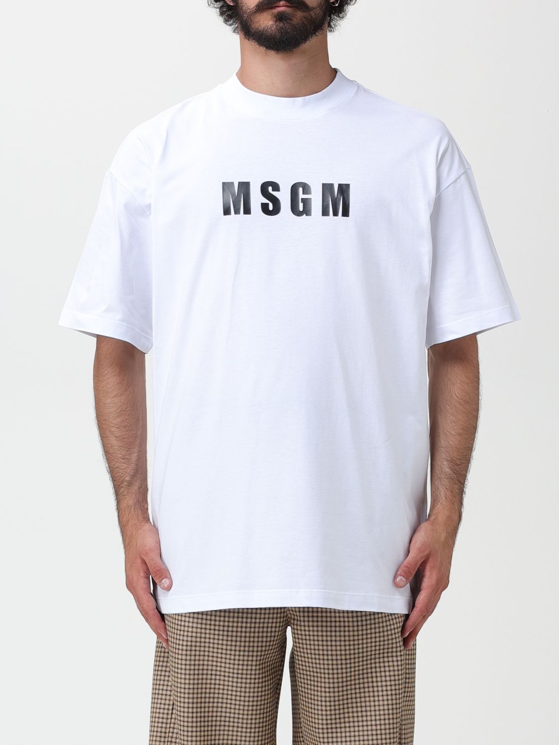 Msgm T-Shirt MSGM Men colour White