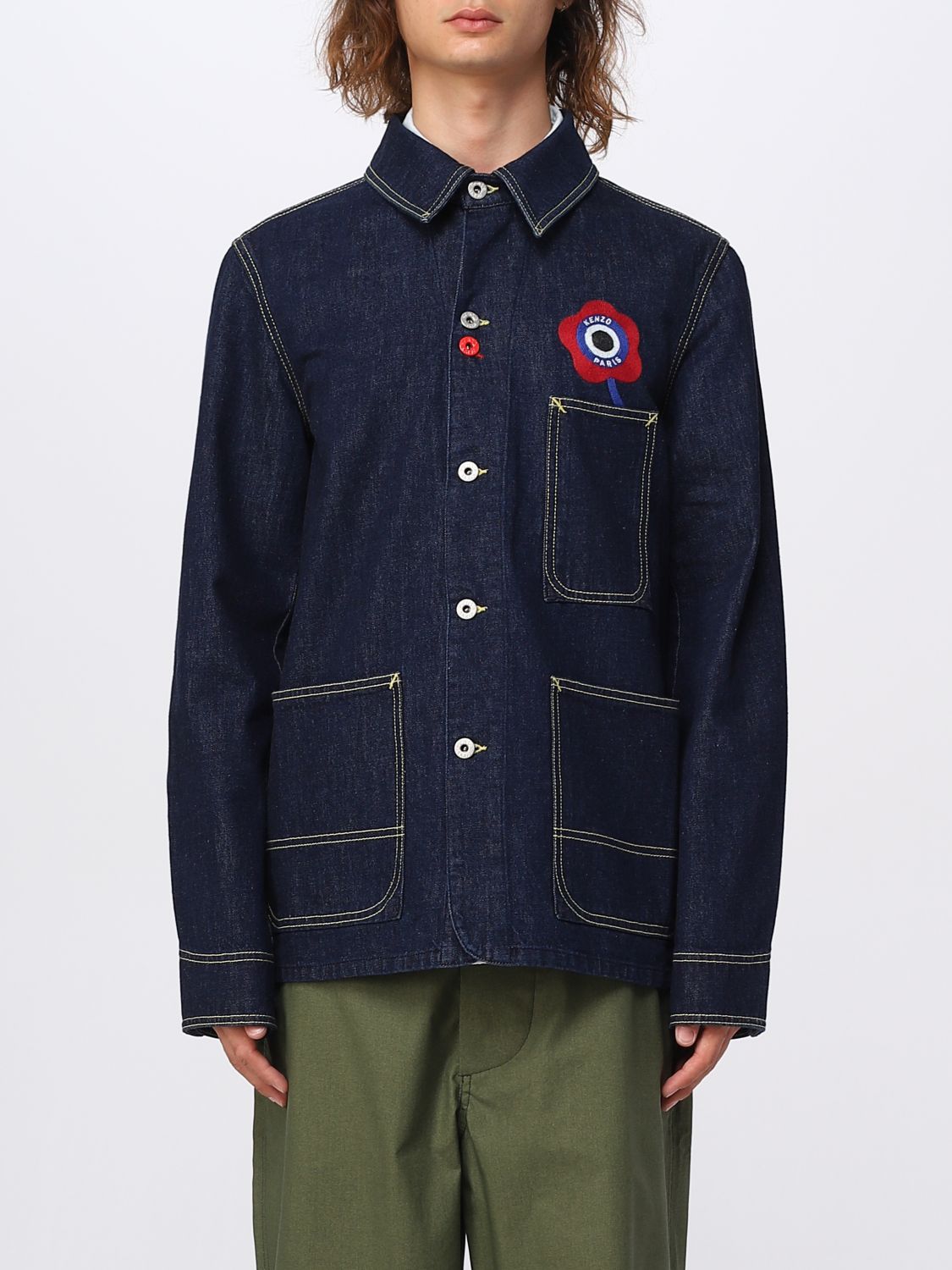 Kenzo Jacket KENZO Men colour Blue