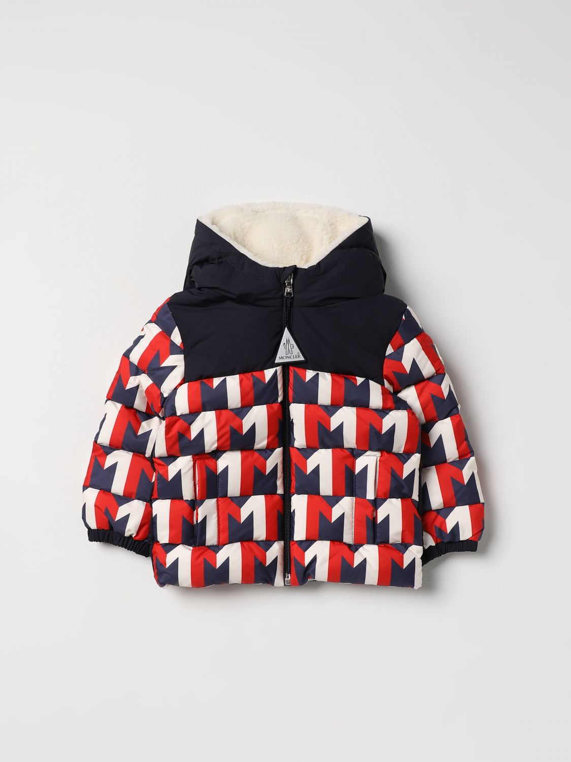 Moncler Jacket MONCLER Kids colour Red