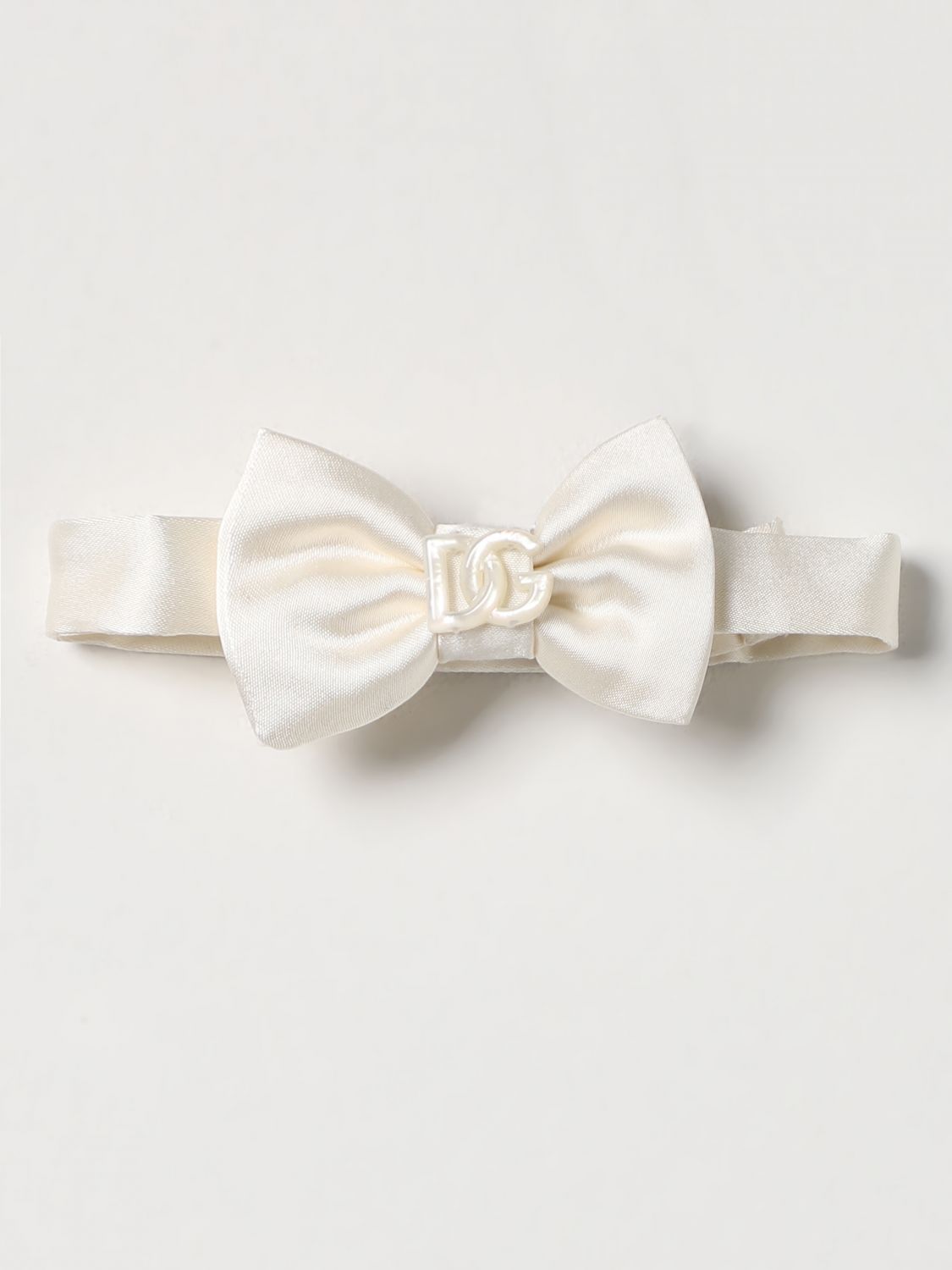 Dolce & Gabbana Tie Boy DOLCE & GABBANA Kids colour White