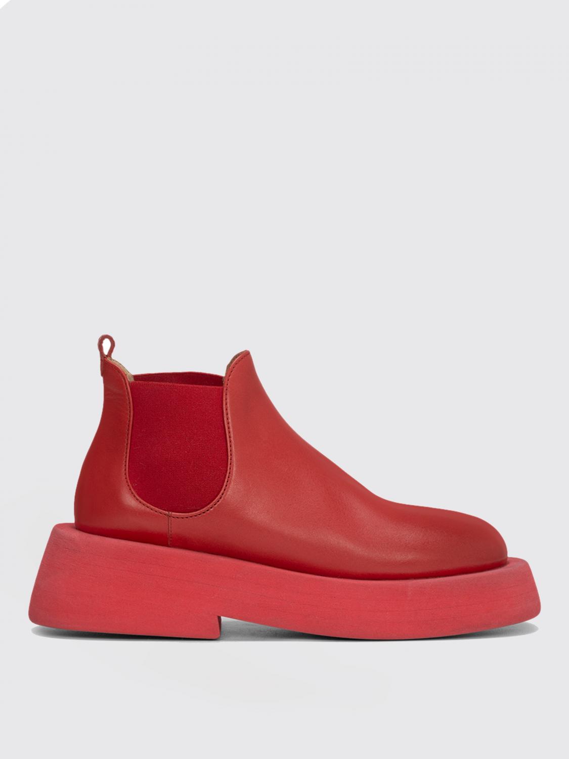 Marsèll Flat Ankle Boots MARSÈLL Woman colour Red