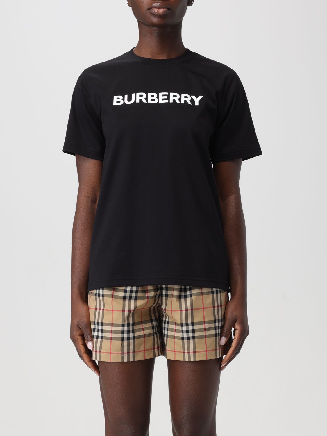 Burberry T-Shirt BURBERRY Woman colour Black