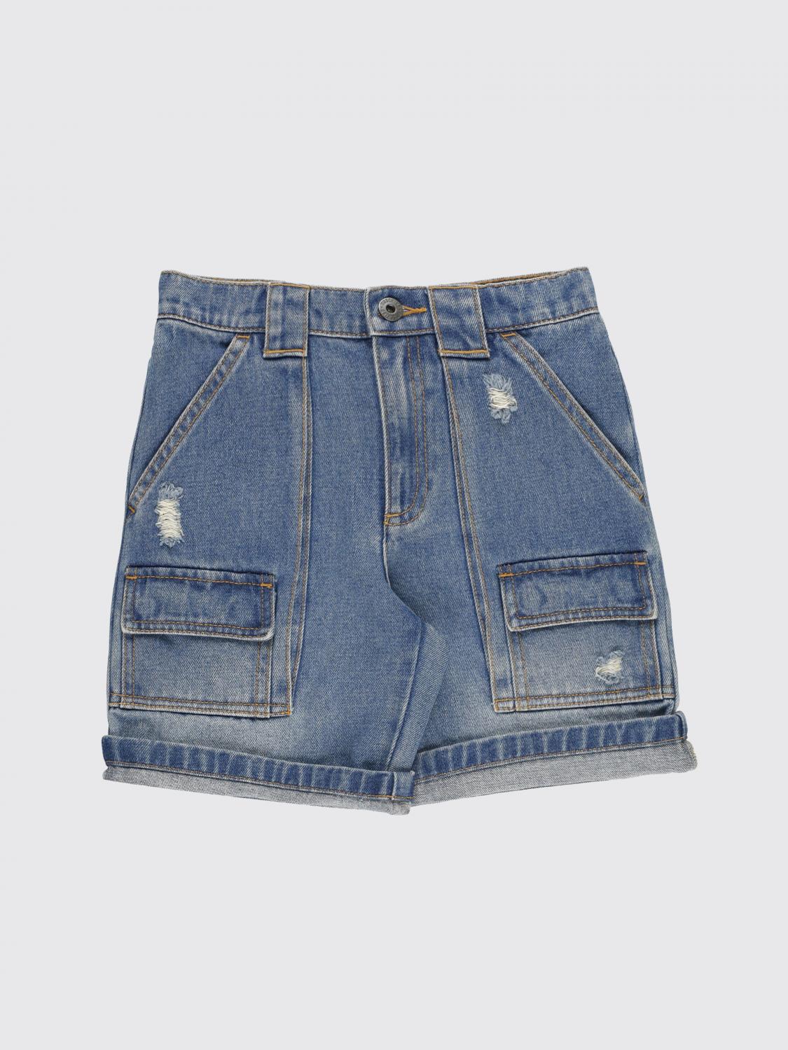 Moschino Shorts MOSCHINO Kids color Blue